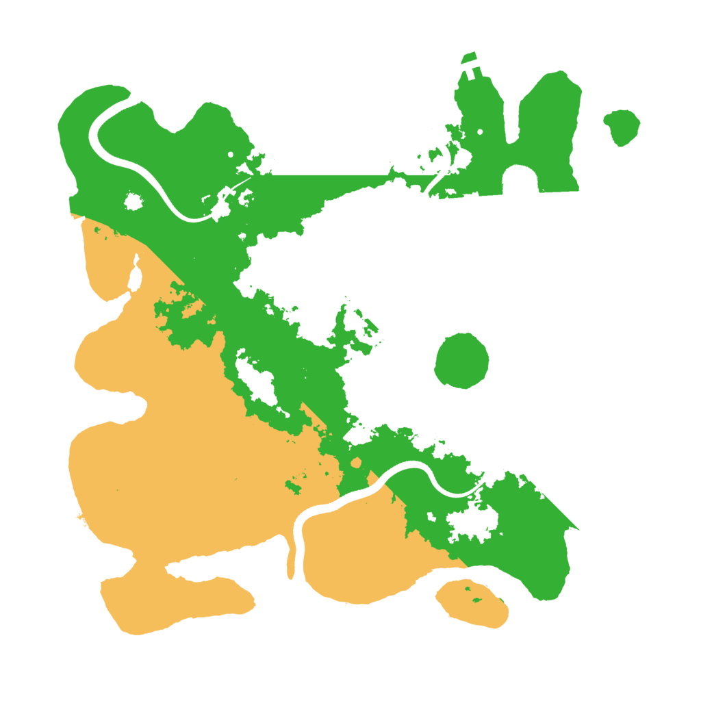 Biome Rust Map: Procedural Map, Size: 3550, Seed: 180408