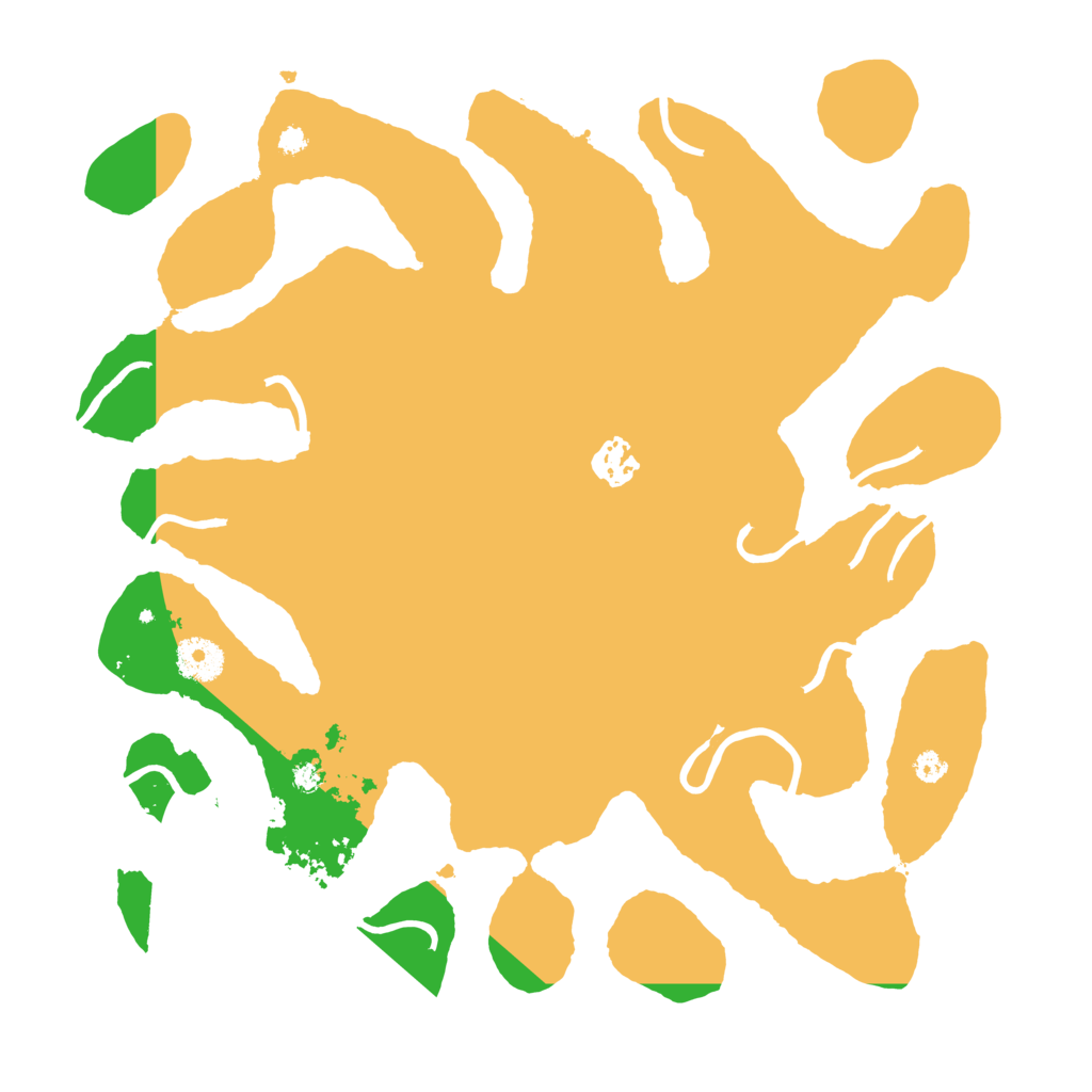 Biome Rust Map: Procedural Map, Size: 3550, Seed: 433320