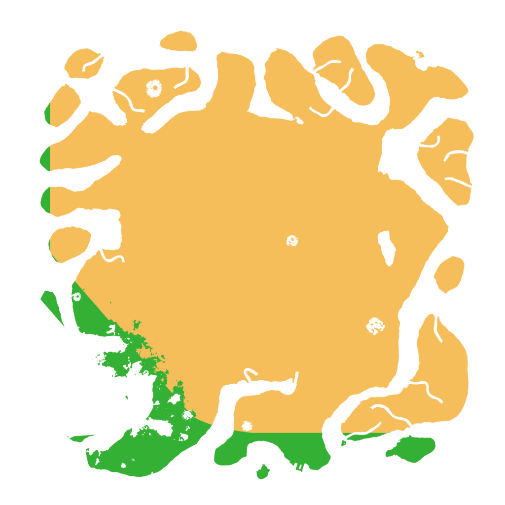 Biome Rust Map: Procedural Map, Size: 4500, Seed: 218651801