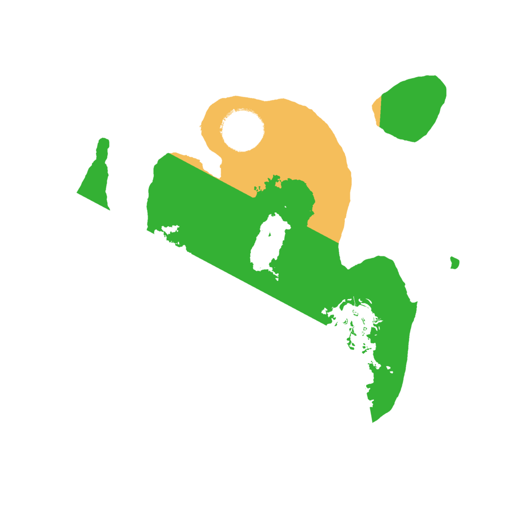 Biome Rust Map: Barren, Size: 2200, Seed: 1129767560