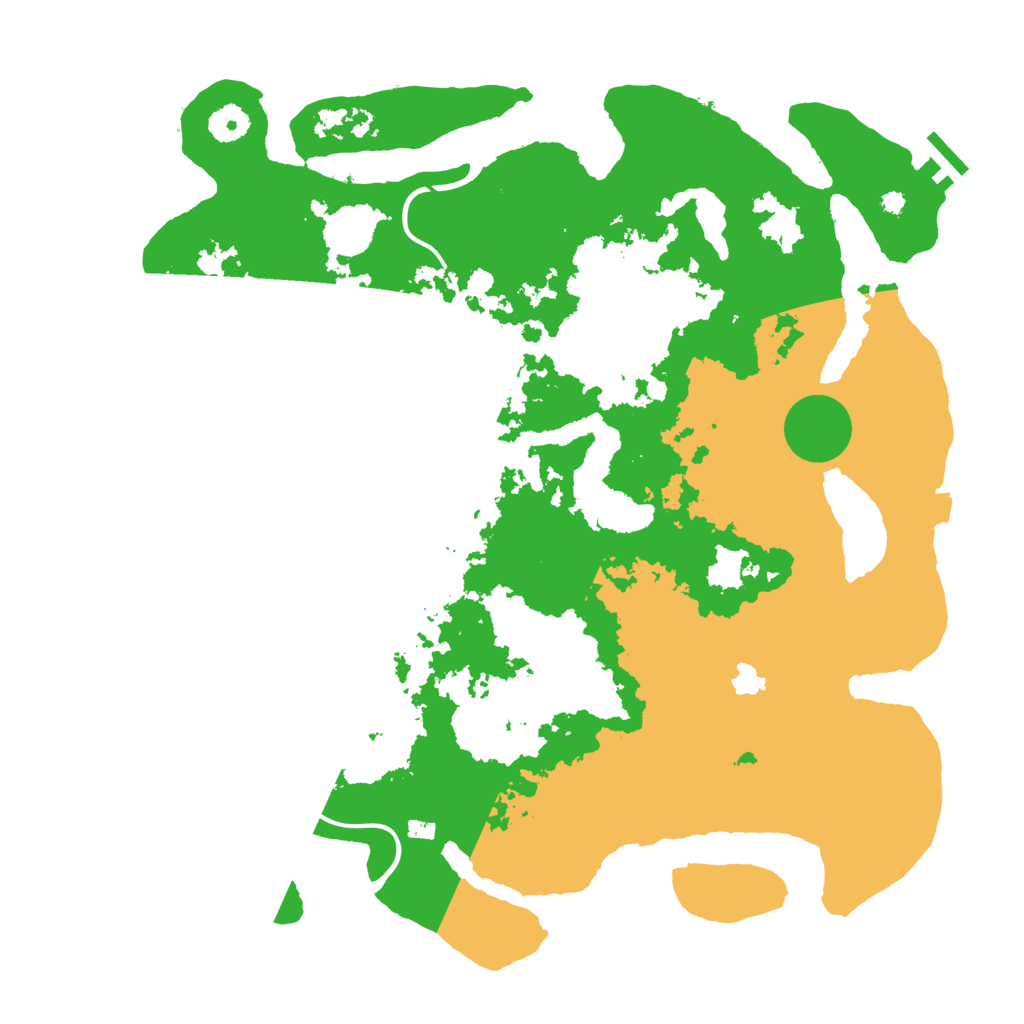 Biome Rust Map: Procedural Map, Size: 4000, Seed: 1729154830