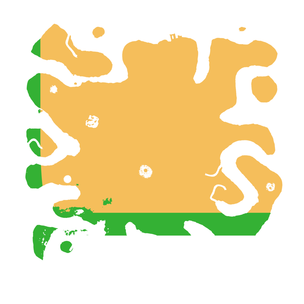 Biome Rust Map: Procedural Map, Size: 3500, Seed: 703928399