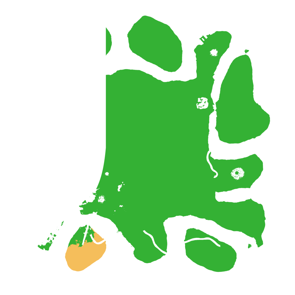 Biome Rust Map: Procedural Map, Size: 3600, Seed: 2134291387