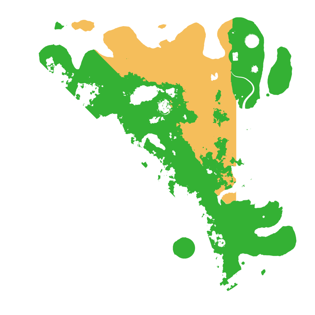 Biome Rust Map: Procedural Map, Size: 4000, Seed: 2008917720