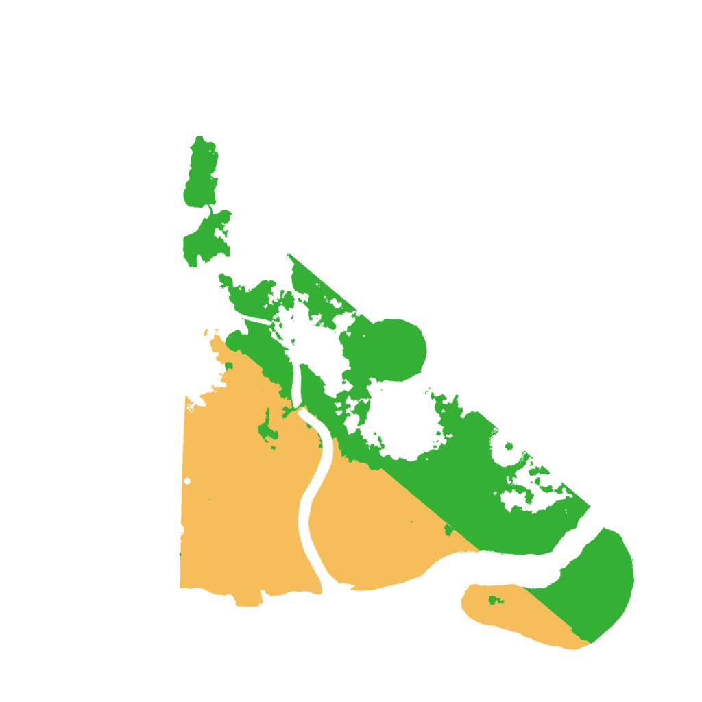 Biome Rust Map: Procedural Map, Size: 3000, Seed: 876815415