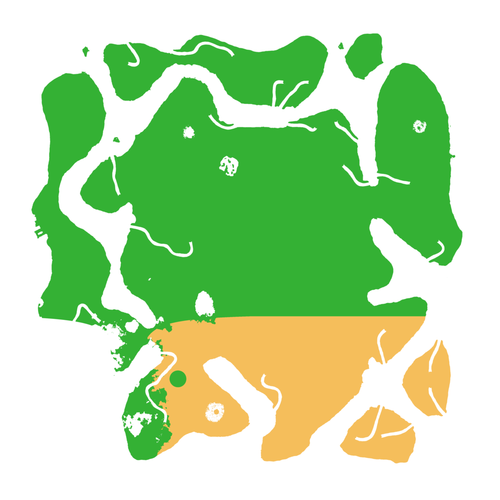 Biome Rust Map: Procedural Map, Size: 3950, Seed: 189921341