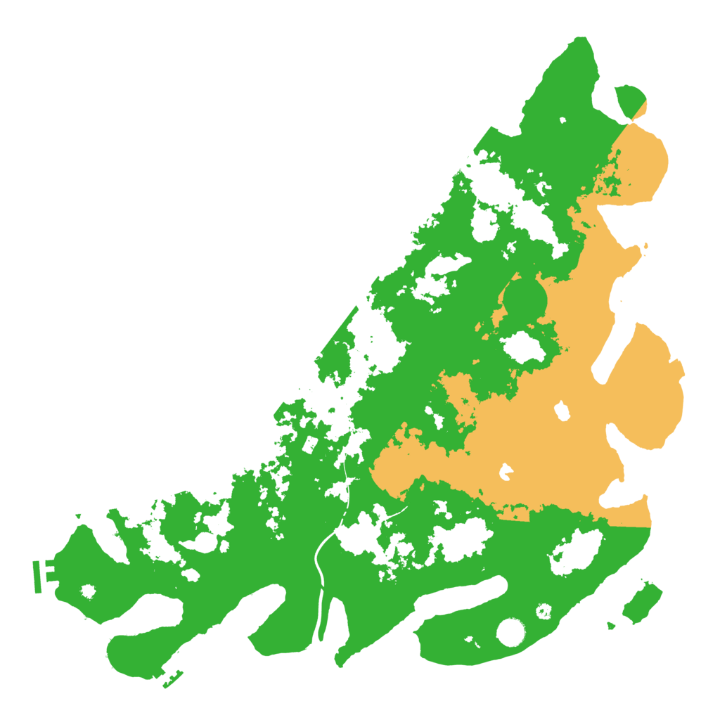 Biome Rust Map: Procedural Map, Size: 4500, Seed: 1529011710
