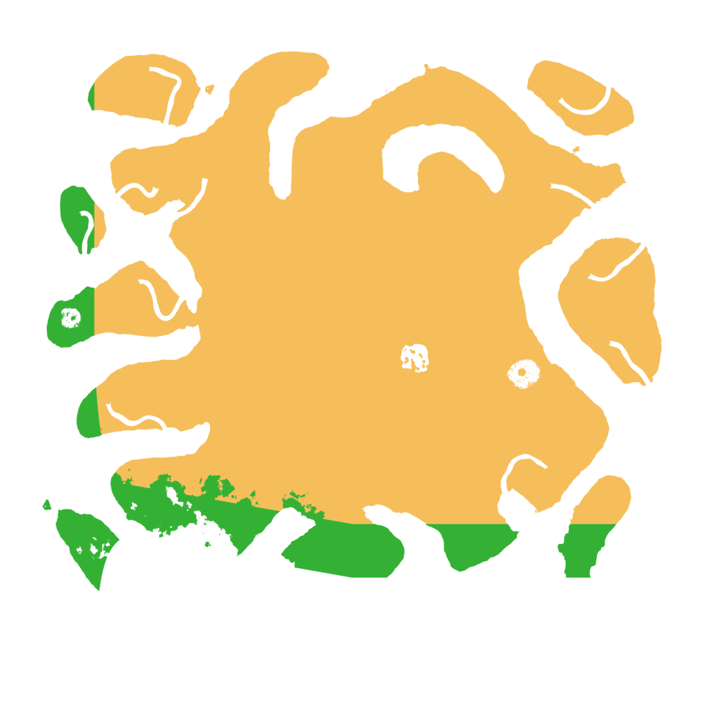 Biome Rust Map: Procedural Map, Size: 3600, Seed: 2032294024