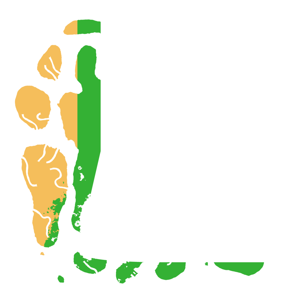 Biome Rust Map: Procedural Map, Size: 4000, Seed: 423461