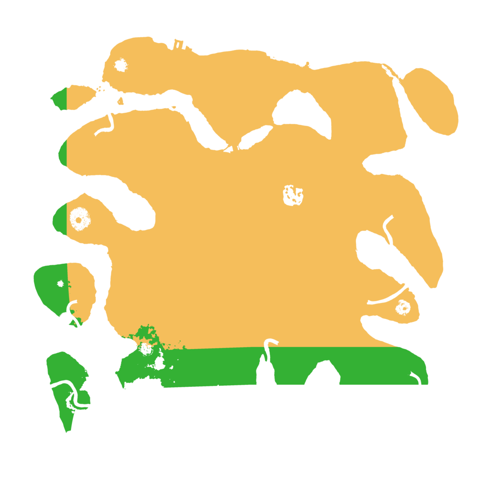 Biome Rust Map: Procedural Map, Size: 3500, Seed: 587163982