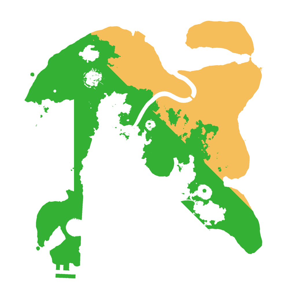 Biome Rust Map: Procedural Map, Size: 3000, Seed: 1083756225
