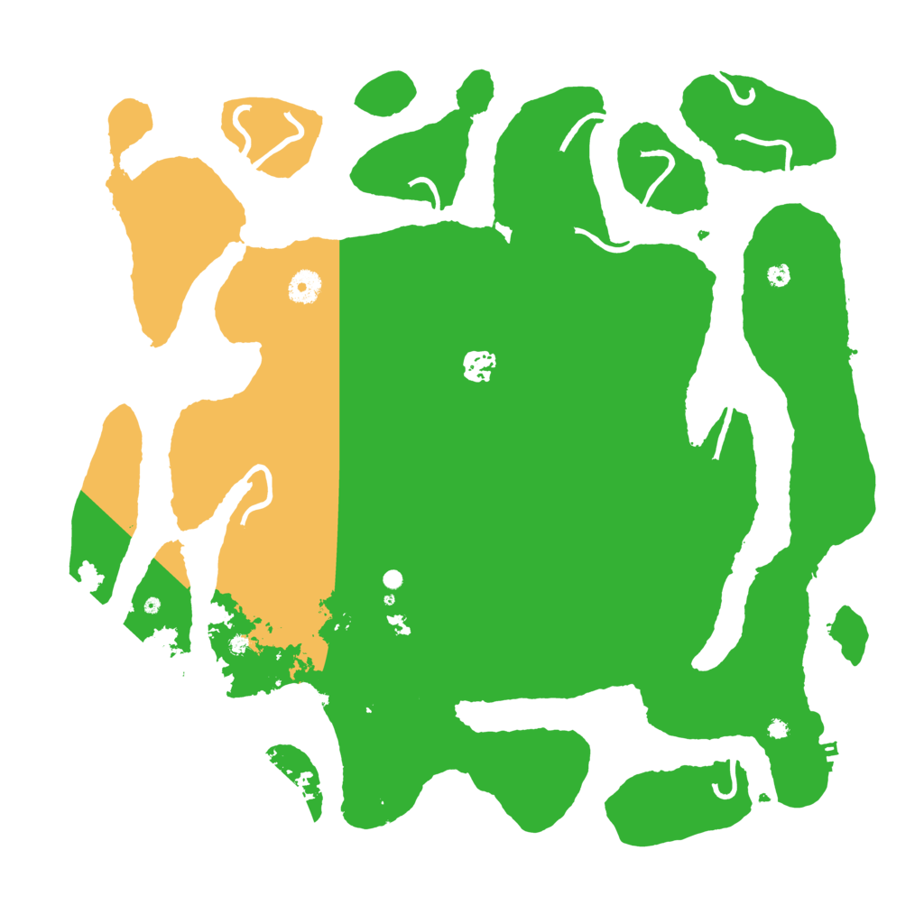 Biome Rust Map: Procedural Map, Size: 4200, Seed: 154