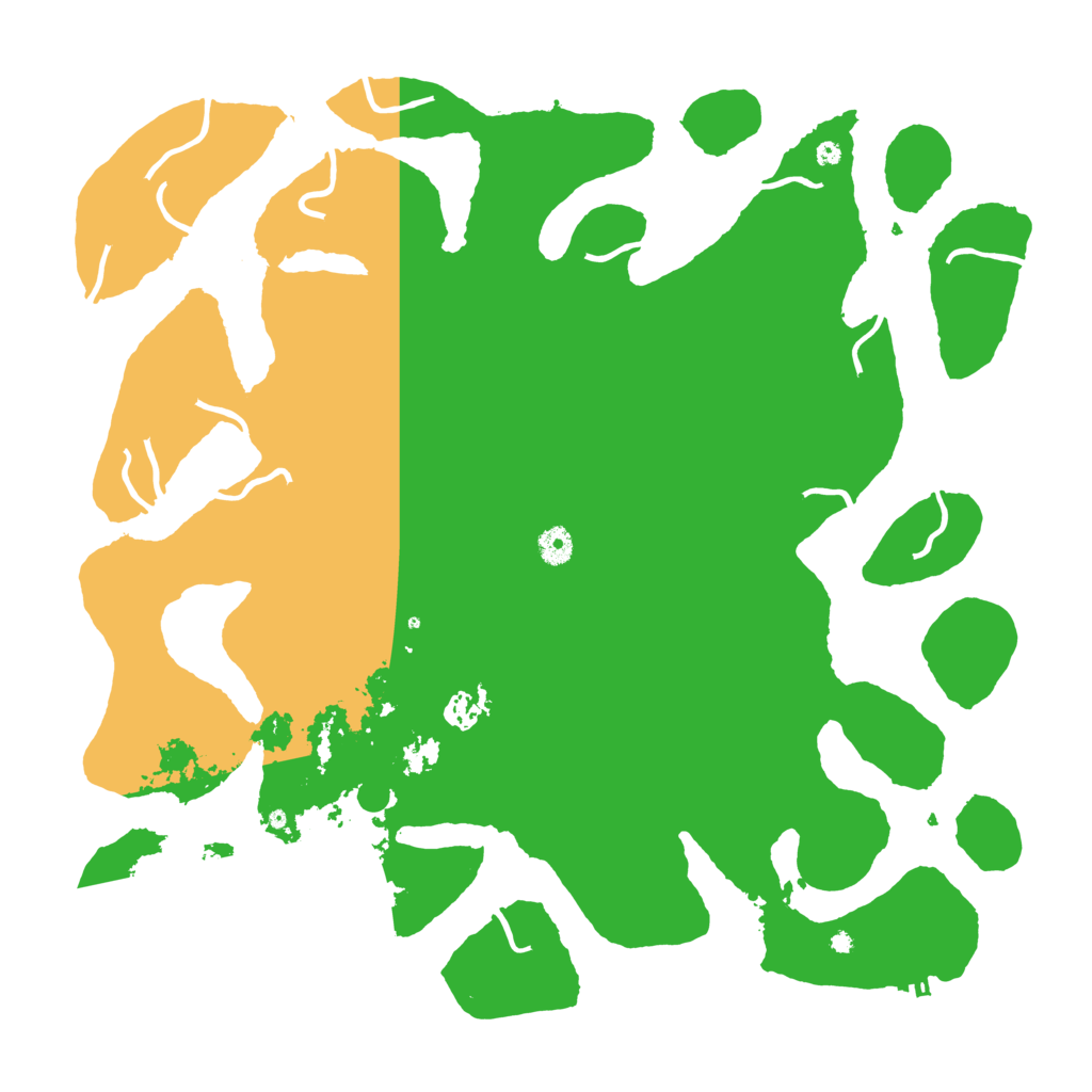 Biome Rust Map: Procedural Map, Size: 4500, Seed: 1078535668