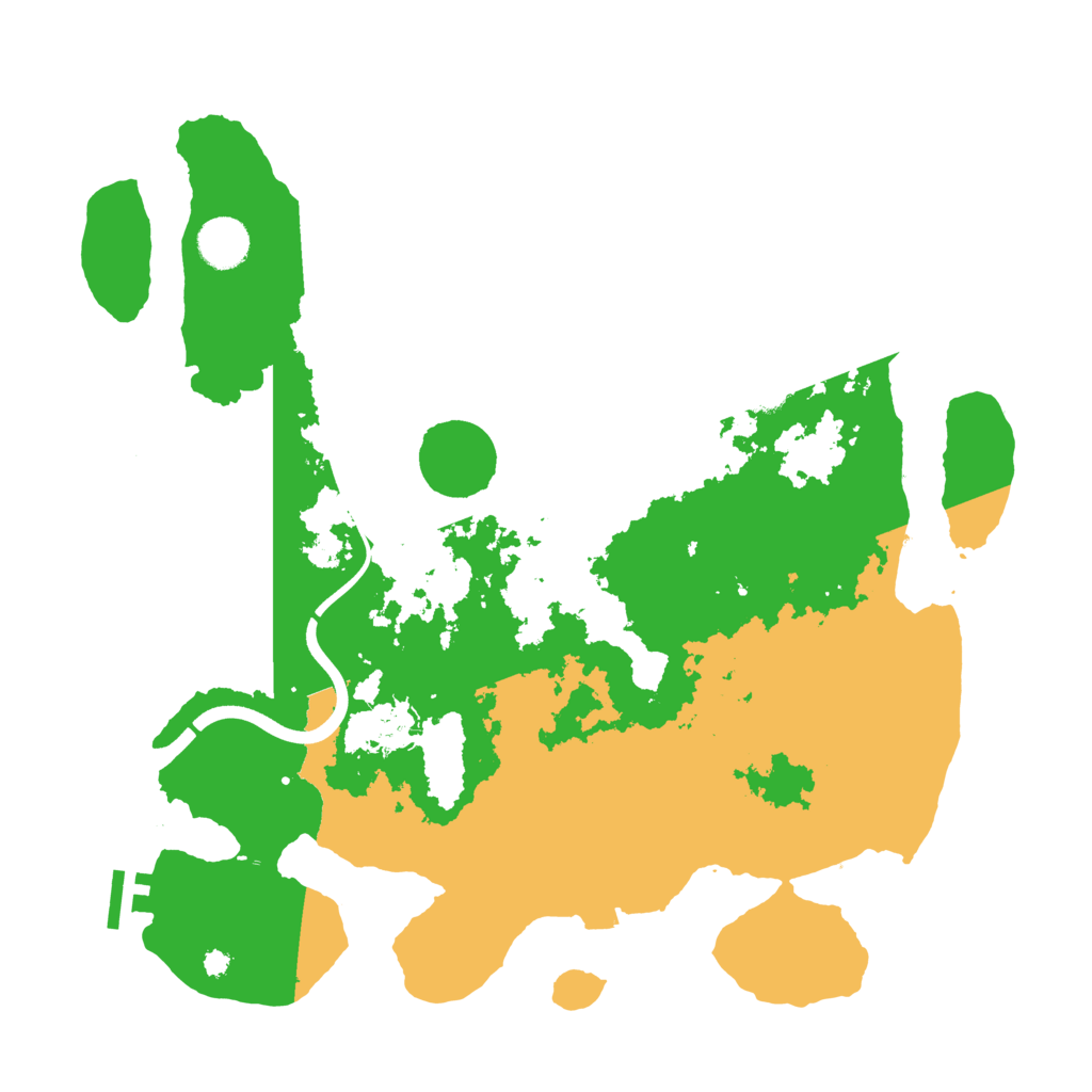 Biome Rust Map: Procedural Map, Size: 3750, Seed: 409847416