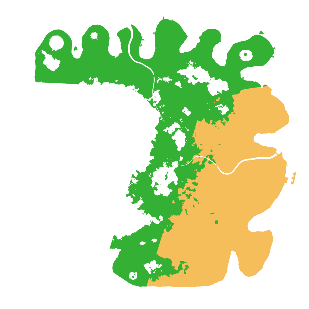 Biome Rust Map: Procedural Map, Size: 3800, Seed: 15750