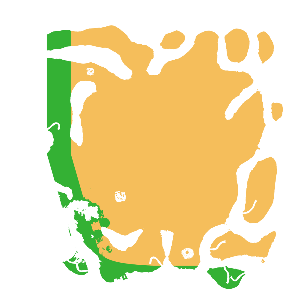 Biome Rust Map: Procedural Map, Size: 4000, Seed: 436990149