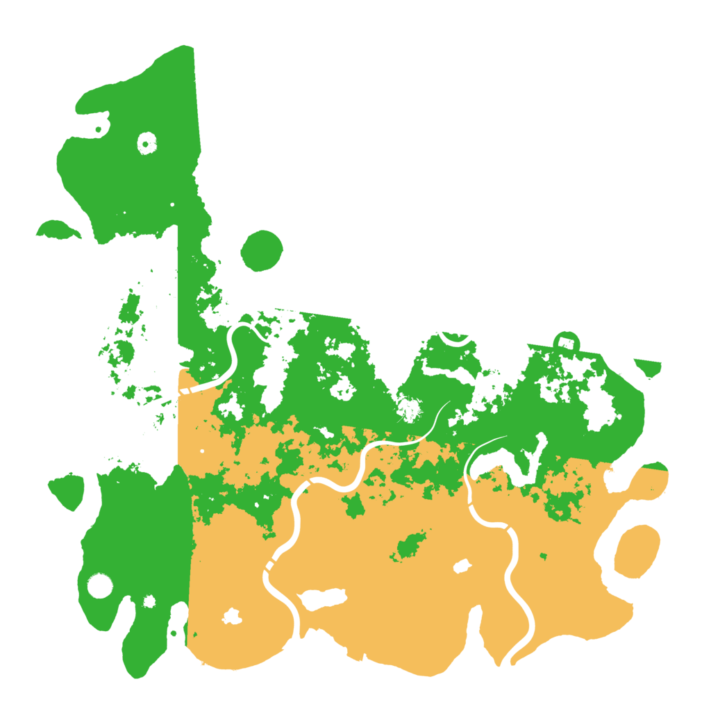 Biome Rust Map: Procedural Map, Size: 5000, Seed: 819492331