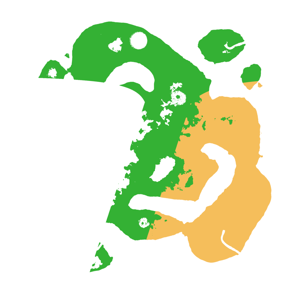 Biome Rust Map: Procedural Map, Size: 3000, Seed: 714654521