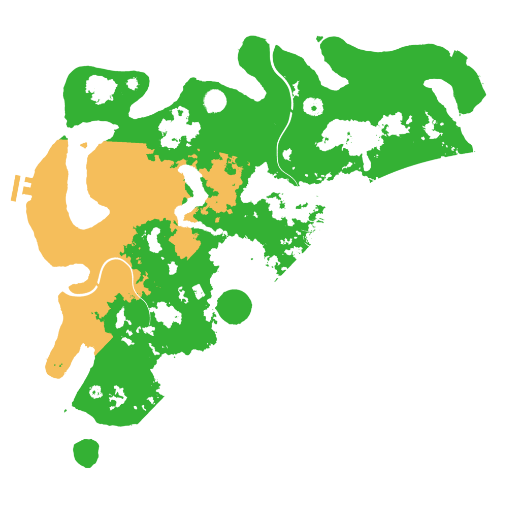 Biome Rust Map: Procedural Map, Size: 4000, Seed: 5674814