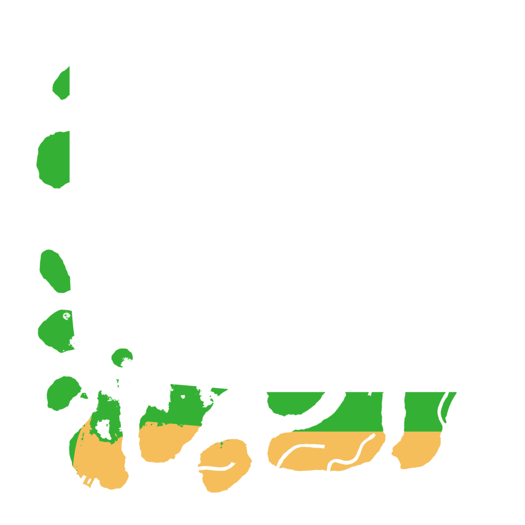 Biome Rust Map: Procedural Map, Size: 3700, Seed: 1963086301