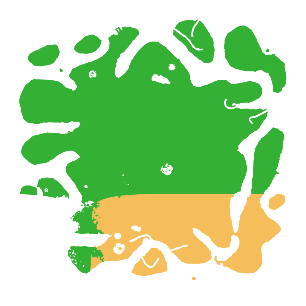 Biome Rust Map: Procedural Map, Size: 4050, Seed: 120189