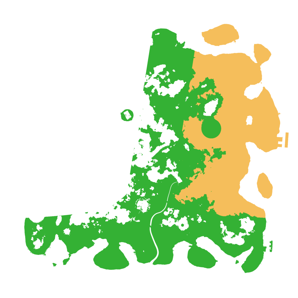 Biome Rust Map: Procedural Map, Size: 4000, Seed: 47854