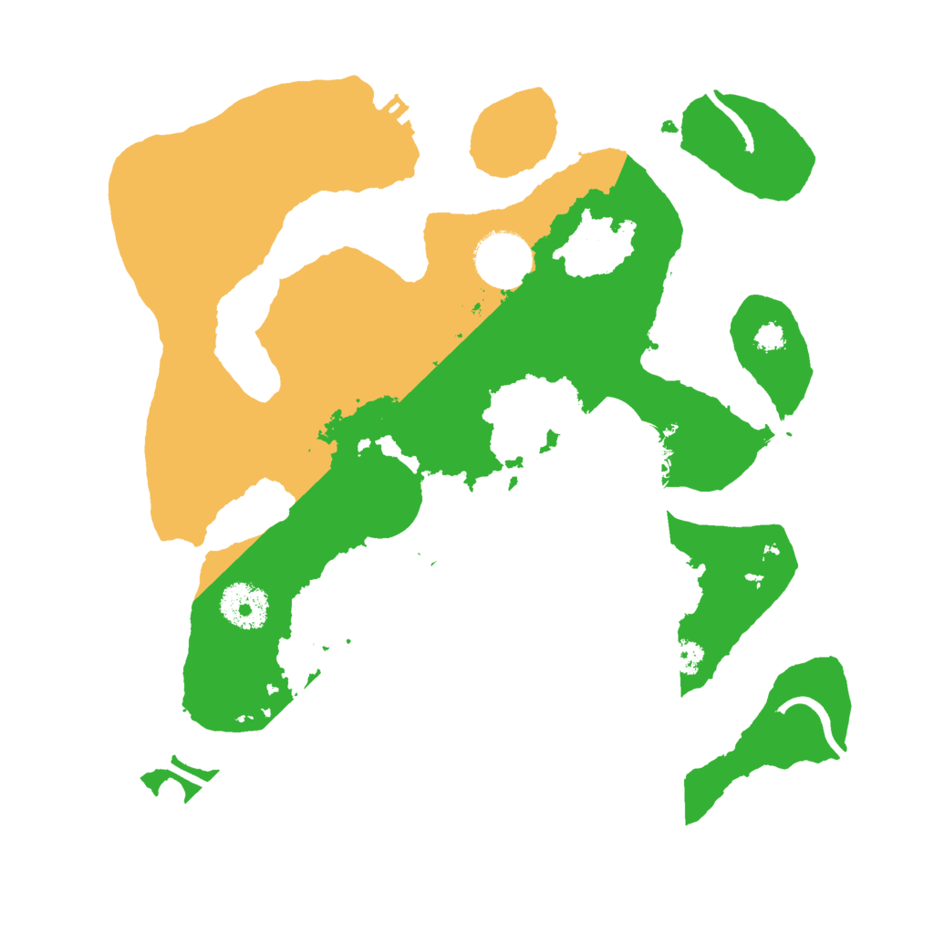 Biome Rust Map: Procedural Map, Size: 3000, Seed: 14241016