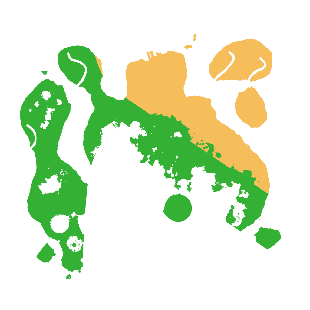 Biome Rust Map: Procedural Map, Size: 3000, Seed: 1732526083