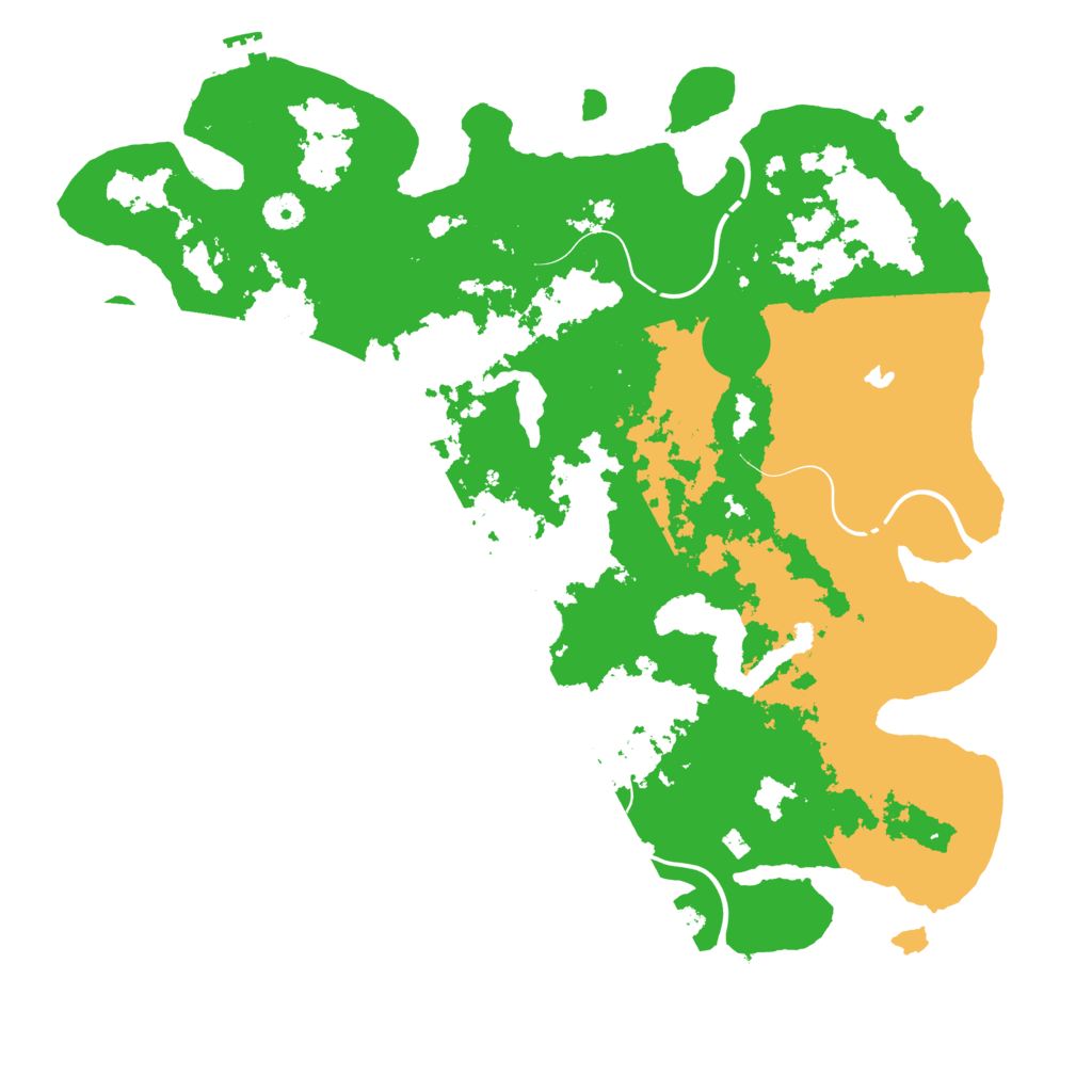Biome Rust Map: Procedural Map, Size: 4250, Seed: 1436027330