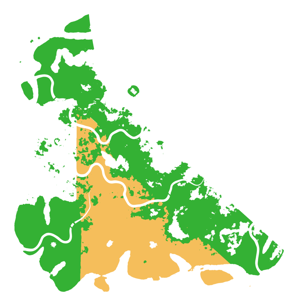 Biome Rust Map: Procedural Map, Size: 5250, Seed: 2048255405