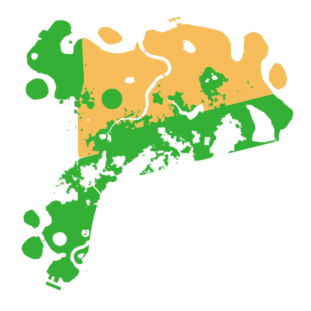 Biome Rust Map: Procedural Map, Size: 4000, Seed: 1783625239