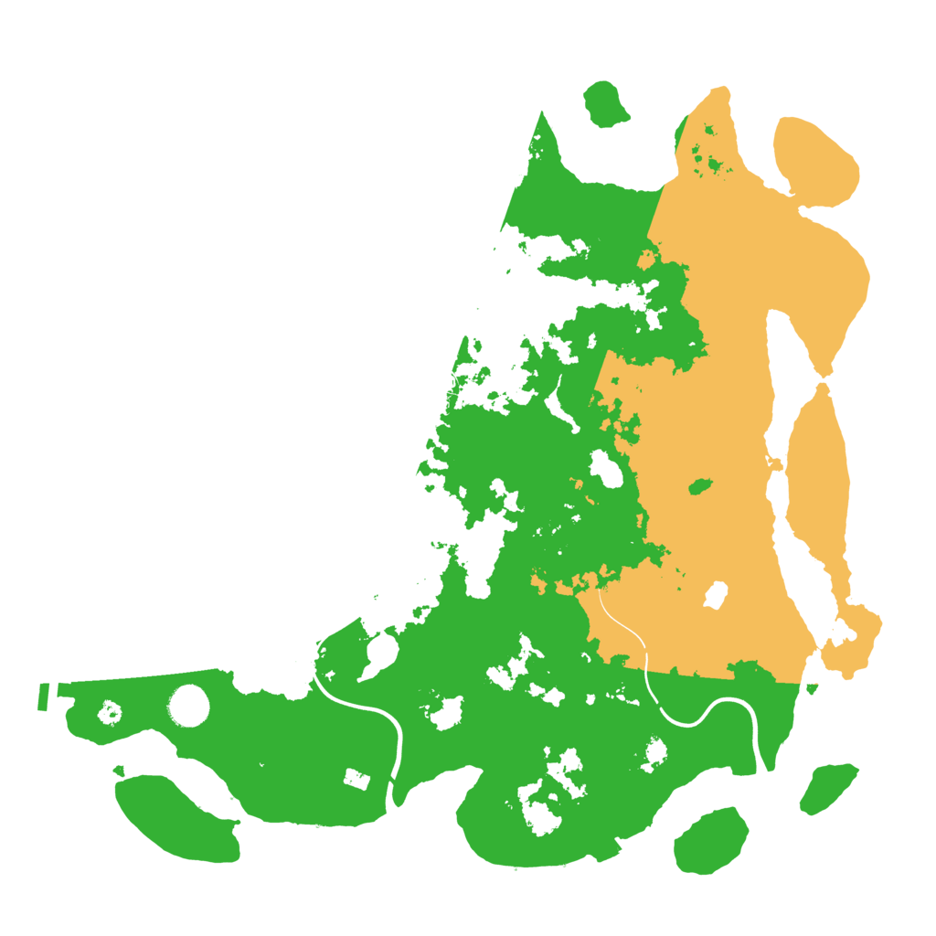 Biome Rust Map: Procedural Map, Size: 4000, Seed: 22112021