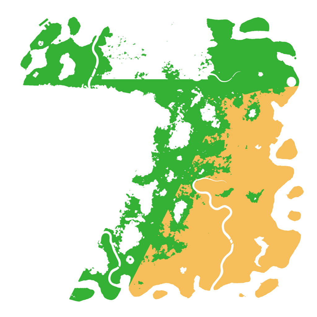 Biome Rust Map: Procedural Map, Size: 6000, Seed: 6738678