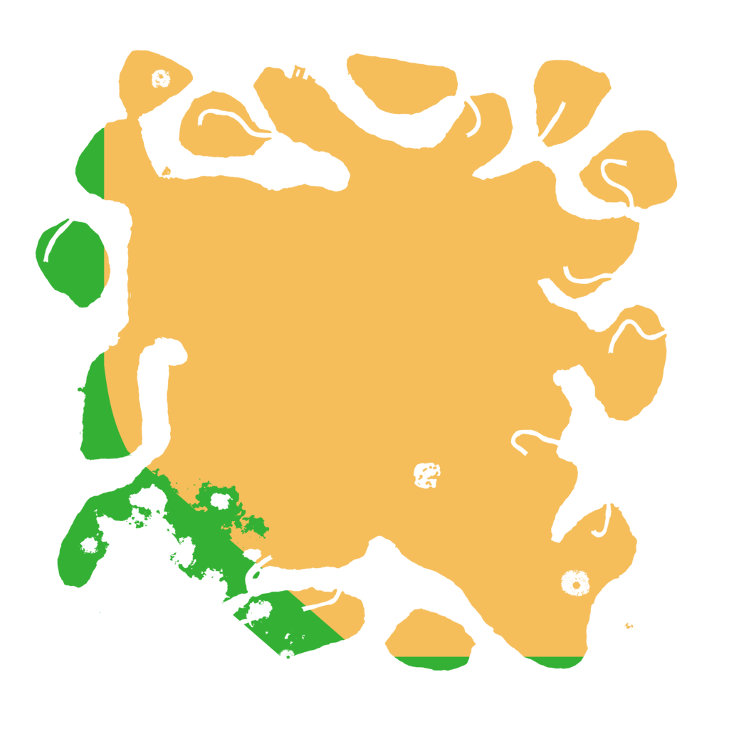 Biome Rust Map: Procedural Map, Size: 4000, Seed: 16654564