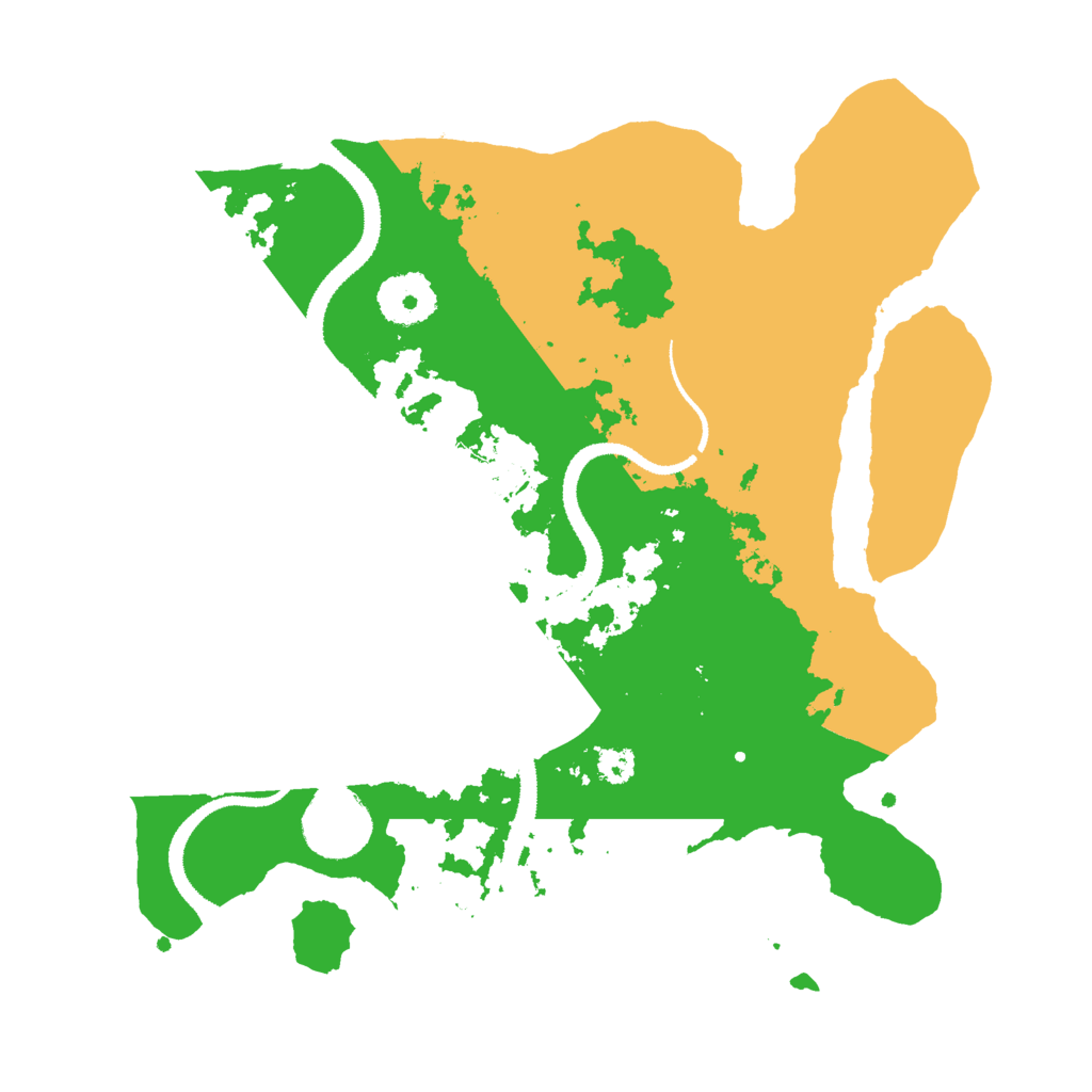 Biome Rust Map: Procedural Map, Size: 3000, Seed: 365992