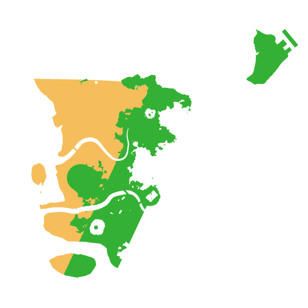 Biome Rust Map: Procedural Map, Size: 3000, Seed: 269171