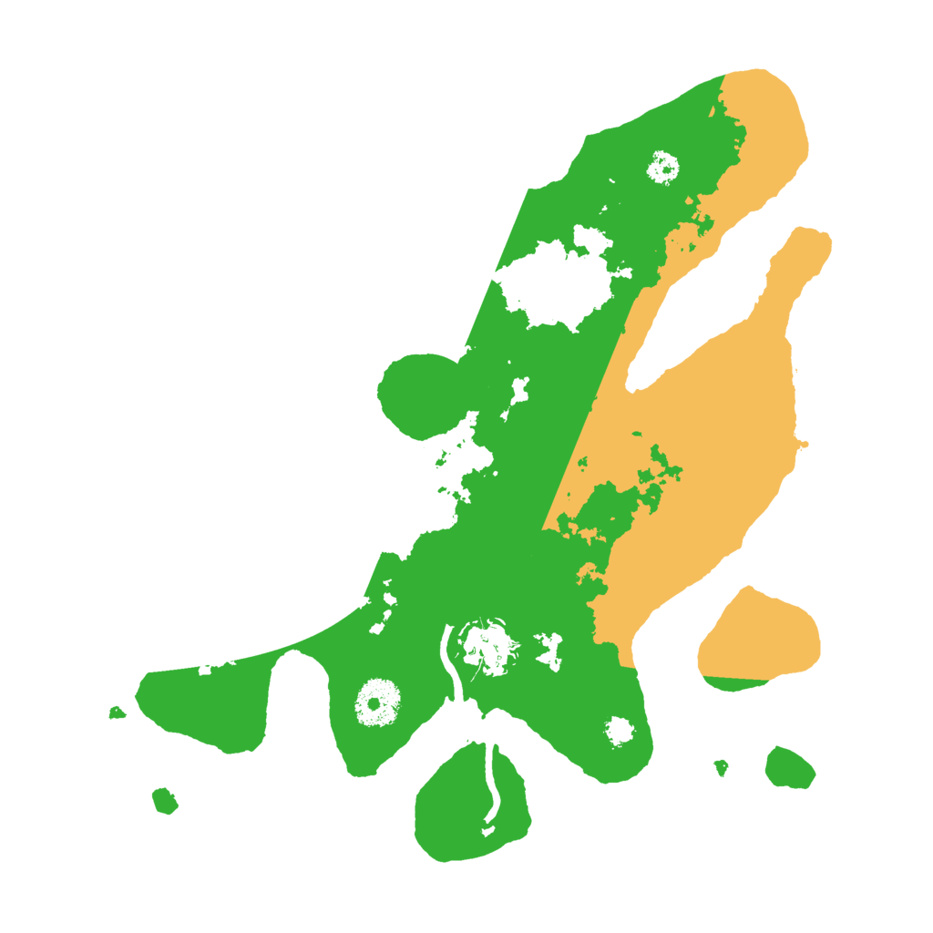 Biome Rust Map: Procedural Map, Size: 3000, Seed: 150209