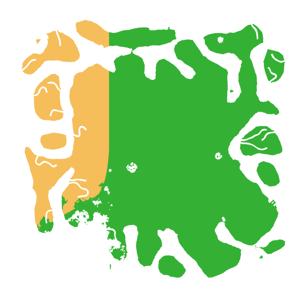 Biome Rust Map: Procedural Map, Size: 4500, Seed: 488789002