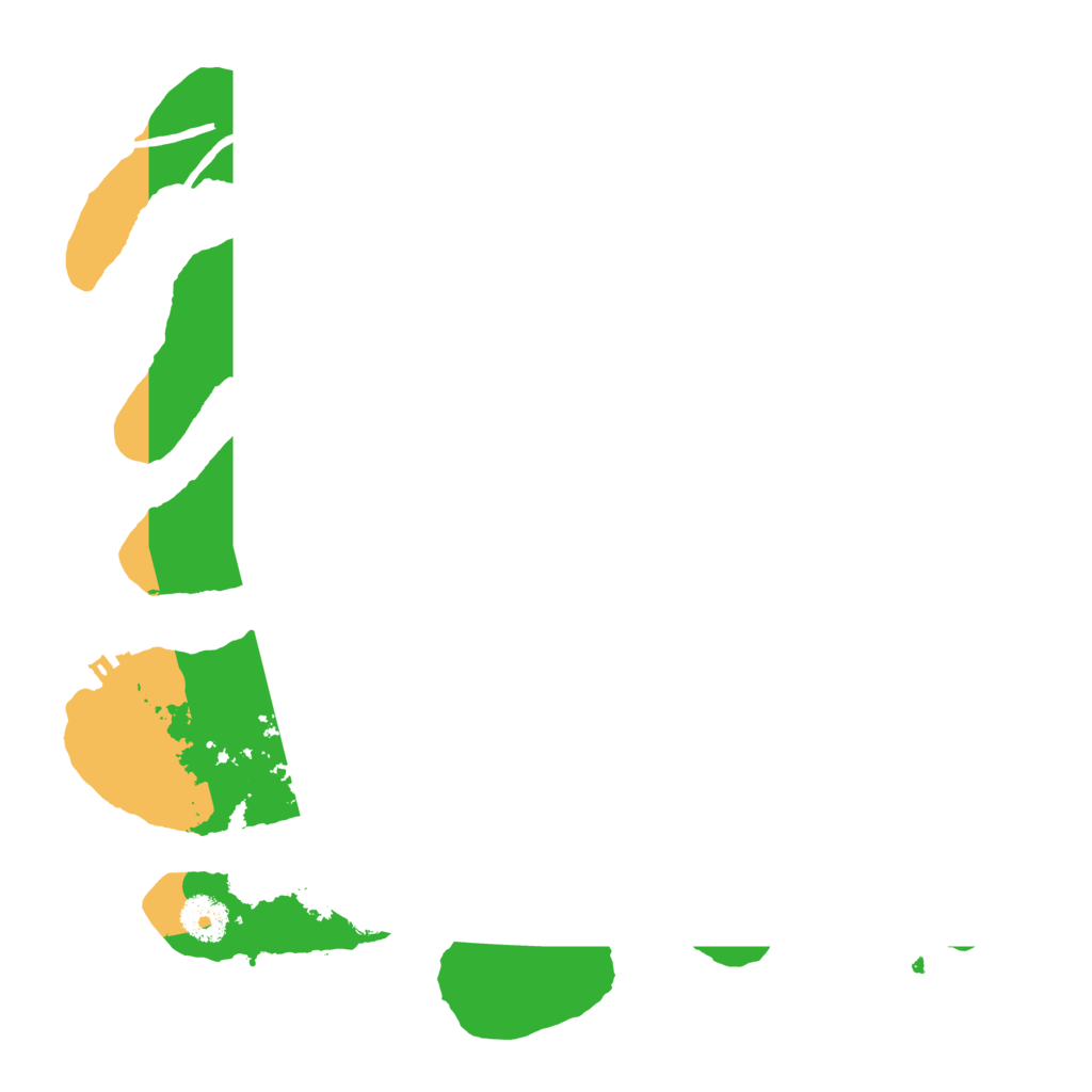 Biome Rust Map: Procedural Map, Size: 3500, Seed: 411076992