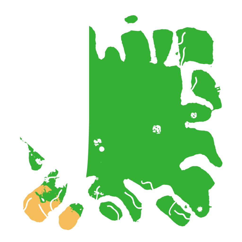 Biome Rust Map: Procedural Map, Size: 4096, Seed: 102211