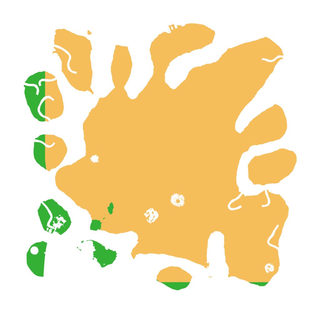 Biome Rust Map: Procedural Map, Size: 3500, Seed: 721344