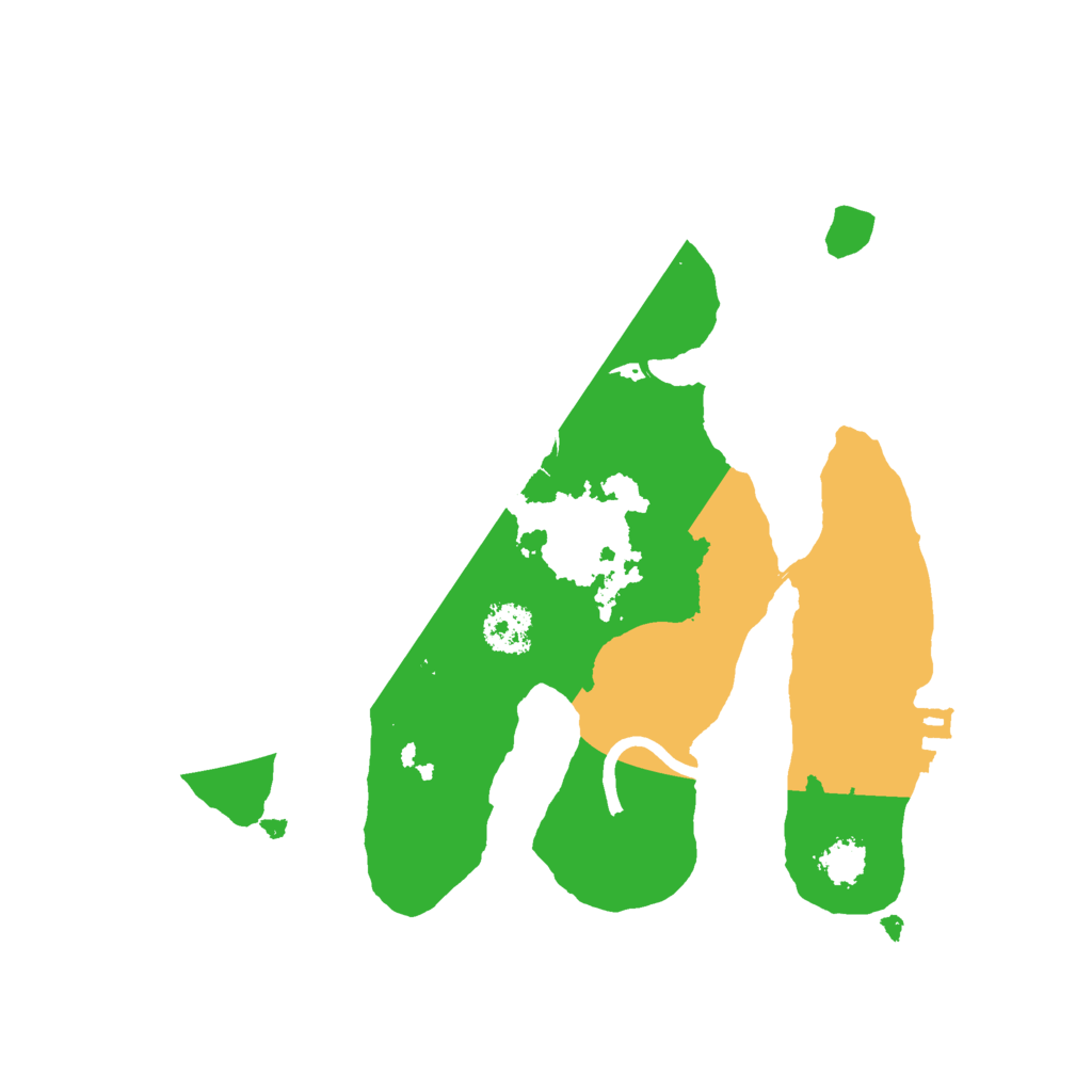 Biome Rust Map: Procedural Map, Size: 2200, Seed: 452