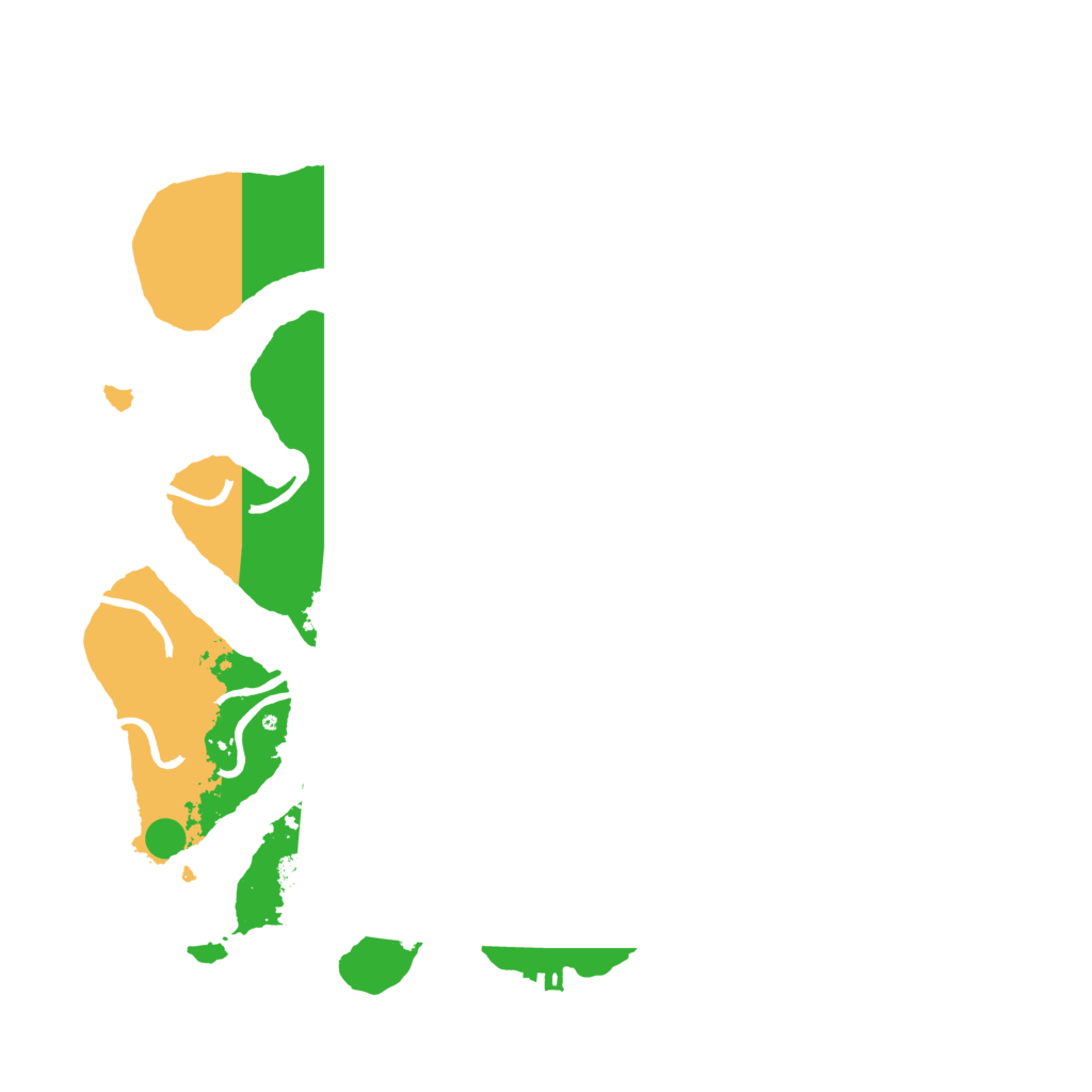 Biome Rust Map: Procedural Map, Size: 3550, Seed: 127961