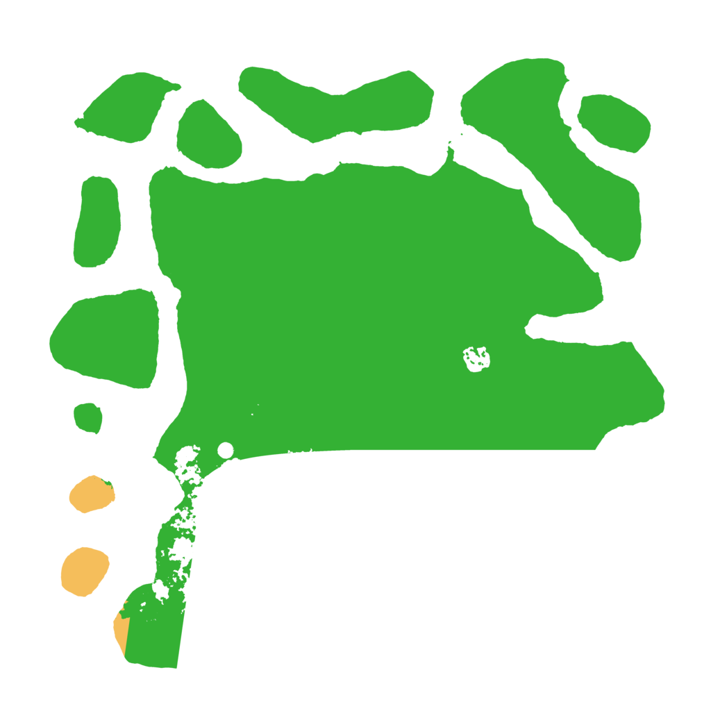 Biome Rust Map: Barren, Size: 4000, Seed: 550663905