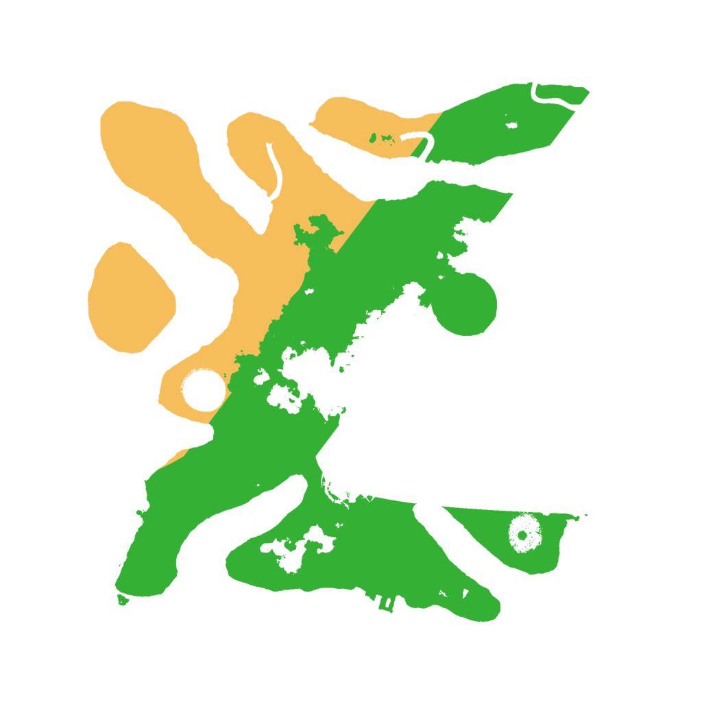 Biome Rust Map: Procedural Map, Size: 3000, Seed: 25425