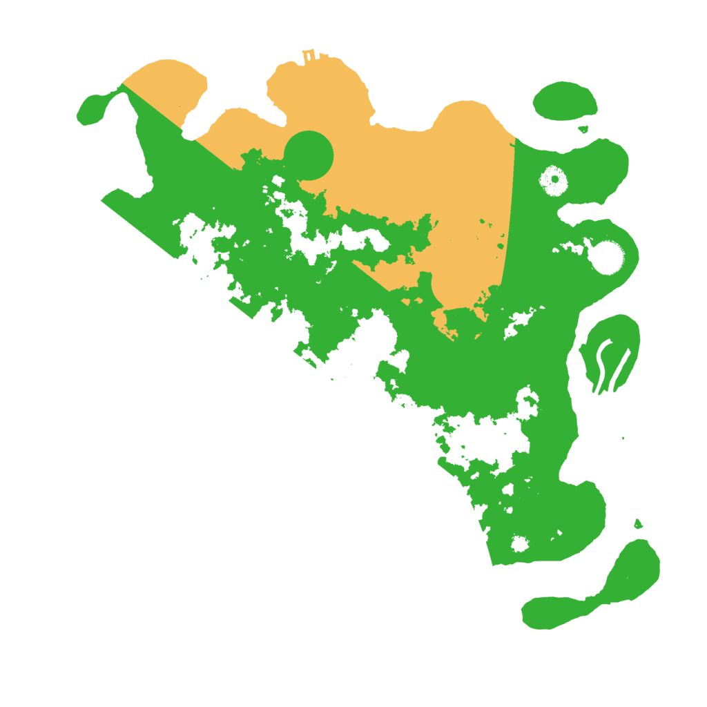 Biome Rust Map: Procedural Map, Size: 3750, Seed: 122021