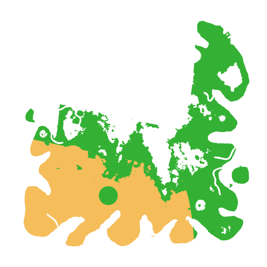 Biome Rust Map: Procedural Map, Size: 3750, Seed: 4212833