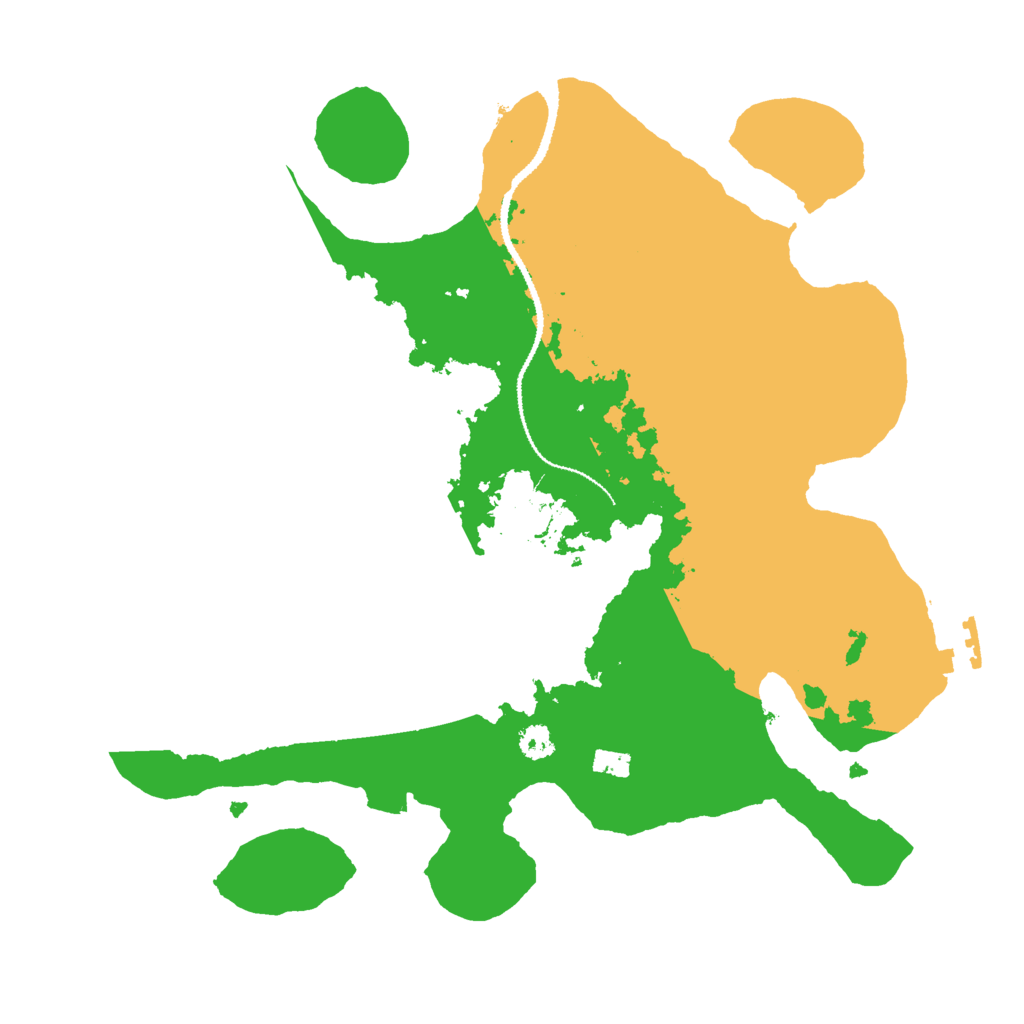 Biome Rust Map: Procedural Map, Size: 3000, Seed: 147232719