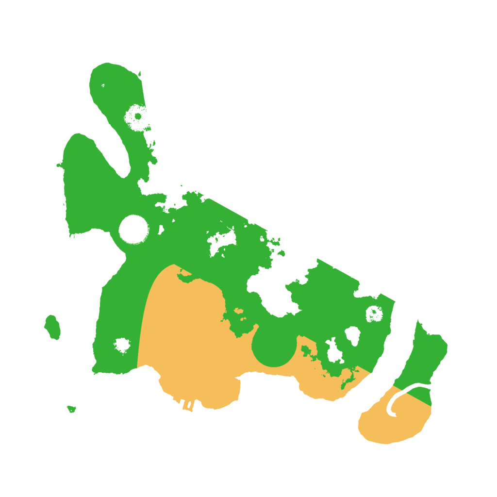 Biome Rust Map: Procedural Map, Size: 3000, Seed: 341771