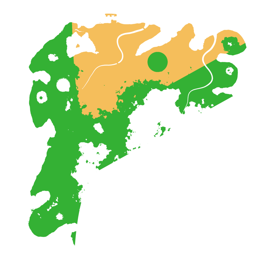 Biome Rust Map: Procedural Map, Size: 3550, Seed: 642731